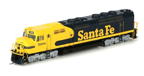 N Scale - Athearn - 22423 - Locomotive, Diesel, EMD FP45 - Santa ...