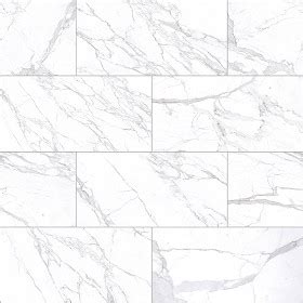 Calacatta marble tiles PBR texture seamless 22259