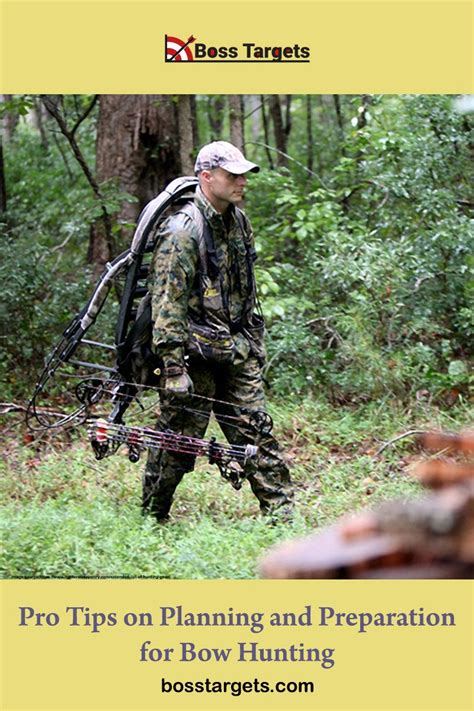 Pro tips on planning and preparation for bow hunting for beginners. # ...