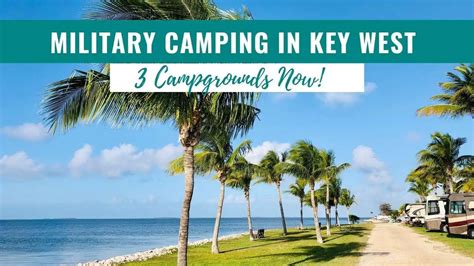 U.S. Military Campgrounds and RV Parks - Military Key West Camping: 3 Campgrounds (Sigsbee ...