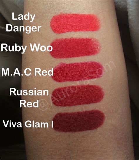 Mac Satin Lipstick Swatches