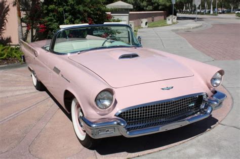 1957 FORD Thunderbird - Dusk Rose ( pink ) - Classic Ford Thunderbird 1957 for sale