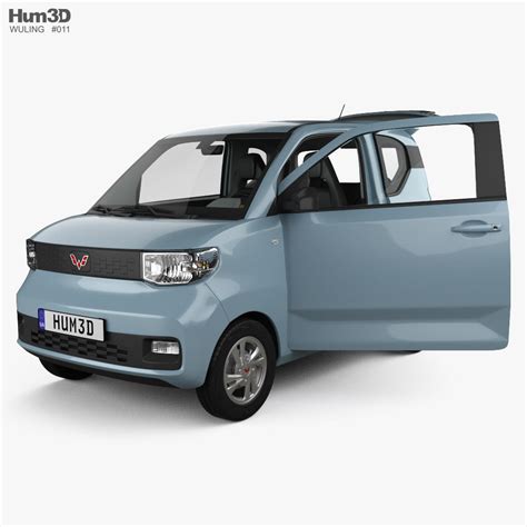 Wuling Hongguang Mini EV with HQ interior 2020 3D model - Vehicles on Hum3D