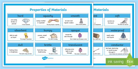 10,000 Top Properties Of Materials Year 5 Teaching Resources