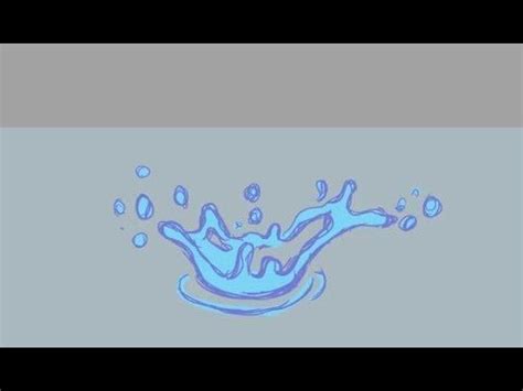 Water Drop Animation - YouTube Water Drop Tattoo, Water Drop Drawing ...
