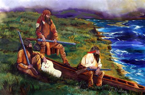 The Long Hunters Painting by Gail Daley