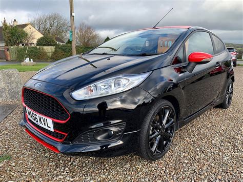 Used 2016 Ford Fiesta St-Line Black Edition For Sale in Cornwall (U11128) | Chris Nicholls ...