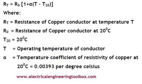 How to Determine Temperature Correction Factors for Resistance: Copper Conductors - Fundamentals ...