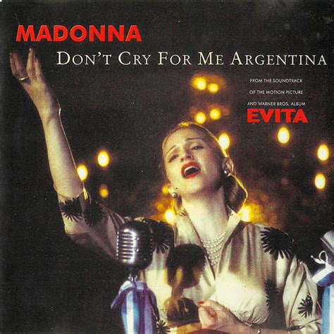 Madonna – Don't Cry For Me Argentina (1997, CD) - Discogs