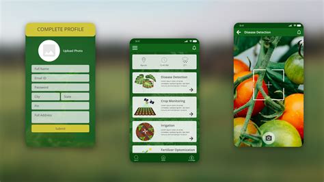 Agriculture Mobile App Design || Agriculture Theme (12) | Images :: Behance