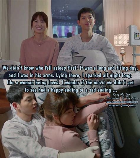 Descendants of the Sun | Korean drama quotes, Decendants of the sun, Song couple