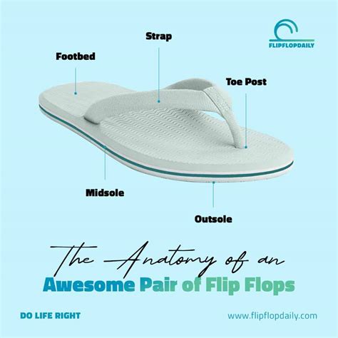 The Anatomy of an Awesome Pair of Flip Flops