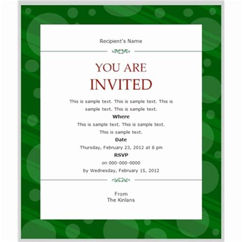 30 Corporate event Invitation Sample | Example Document Template