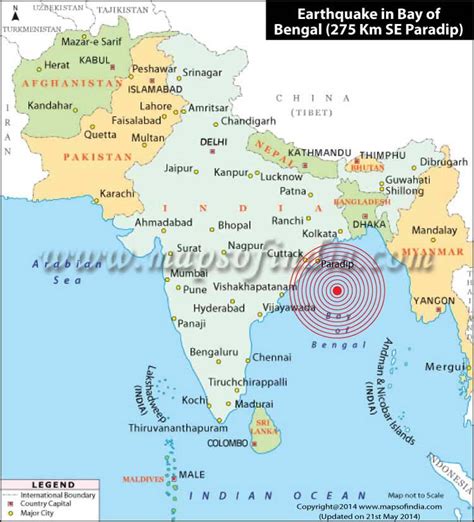 Bay Of Bengal Map