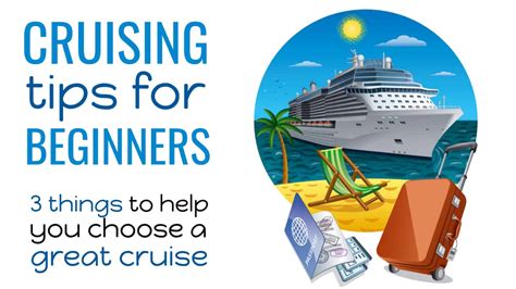 3 Cruise Tips For New Cruisers - How To Cruise | Tips For First-Time Cruisers