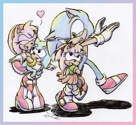 Sonic and Amy Past and Now by Feniiku on DeviantArt