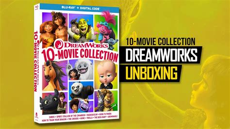 DREAMWORKS 10-Movie Collection (Unboxing) - YouTube