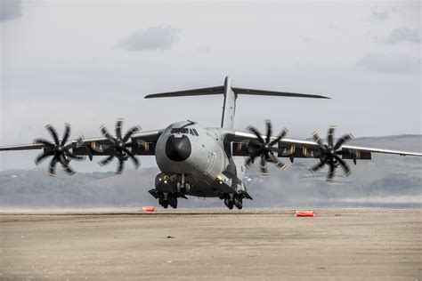 Airbus A400M Military Transport Aircraft HD Wallpaper