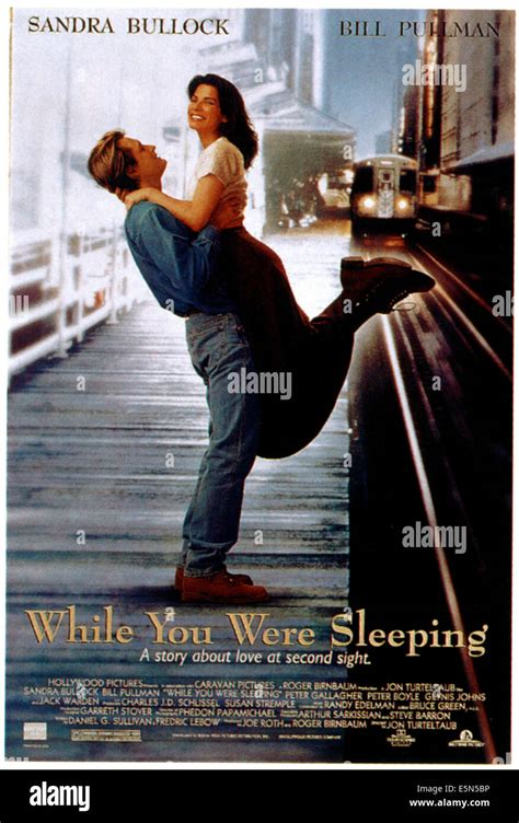 WHILE YOU WERE SLEEPING, from left: Bill Pullman, Sandra Bullock, 1995 ...