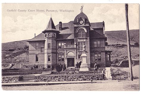 Garfield County Washington Courthouse Postcards