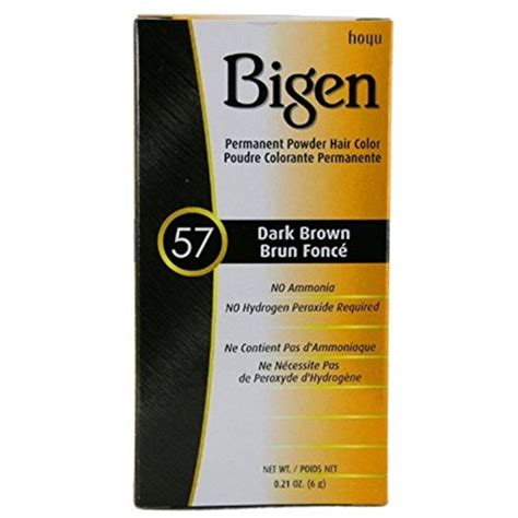 Bigen Permanent Powder Hair Color 57 Dark Brown 1 ea (Pack of 4) *** To view further for this ...