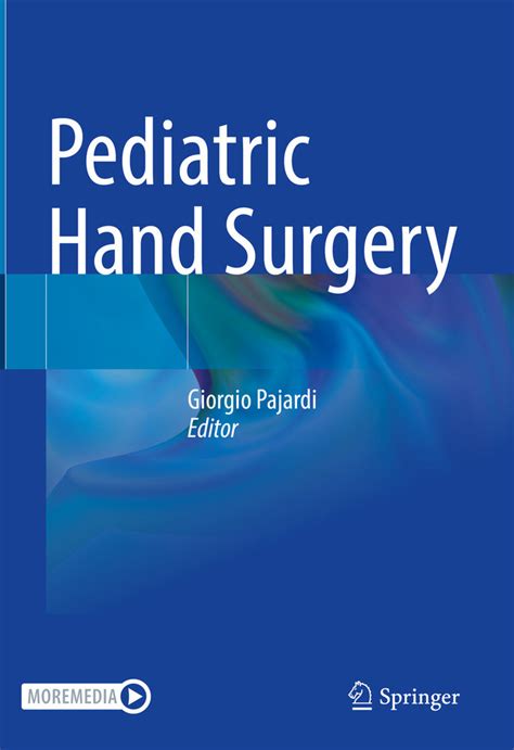 Pediatric Hand Surgery - Herausgegeben:Pajardi, Giorgio - morawa.at