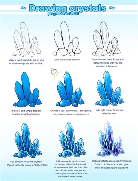 Crystals Progress Tutorial by Pikishi on DeviantArt