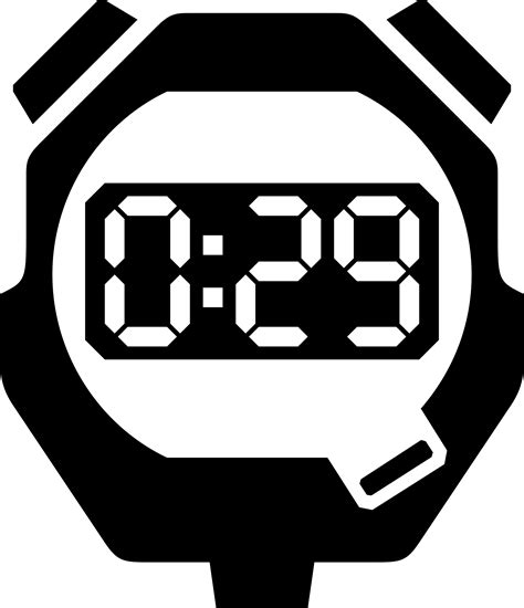 Stop watch clipart - Clipground