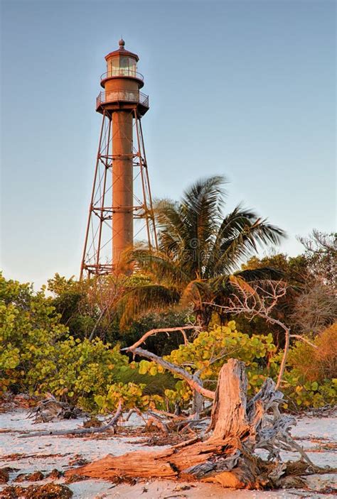 Sanibel Island Lighthouse stock image. Image of architecture - 36125191