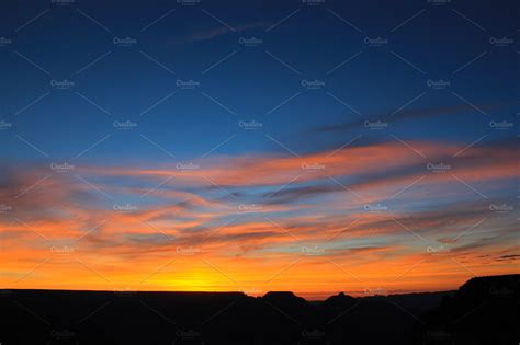 Mather Point Sunrise // AZ | Nature Stock Photos ~ Creative Market