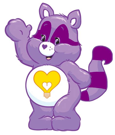 Care Bears: Bright Heart Raccoon Happy Pose 2D by Joshuat1306 on DeviantArt