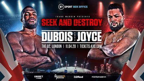 Daniel Dubois vs Joe Joyce tickets and fight information - All Star Boxing