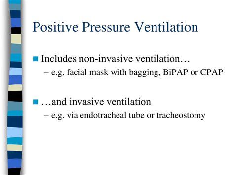 PPT - Positive Pressure Ventilation: The Basics PowerPoint Presentation - ID:767032