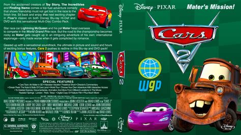 Cars 2 - Movie Blu-Ray Custom Covers - Cars2BRCLTv1 :: DVD Covers