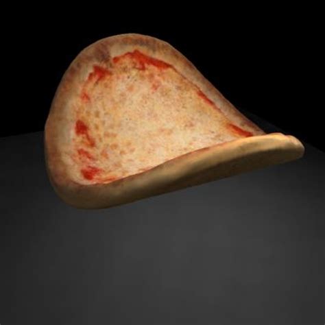 3d Brooklyn Style Cheese Pizza Model