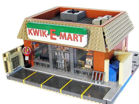 The Kwik-E-Mart | Lego simpsons, Lego builder, Lego replica