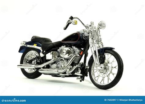 Vintage Motorcycle Isolated On White Editorial Photography - Image: 7602897