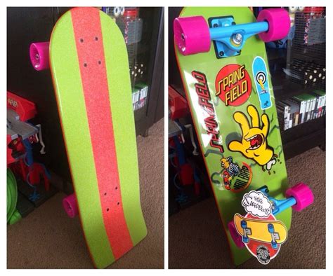 Just got an awesome birthday gift - replica Bart Simpson skateboard ...