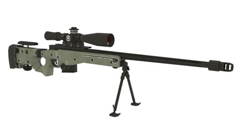 3D accuracy international awm sniper rifle - TurboSquid 1151188