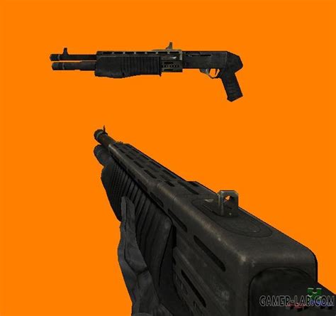 HL2 - Shotgun SPAS-12 - Shotgun - Half-Life - Weapon models - Goldsrc warehouse (HL1) - Отличная ...