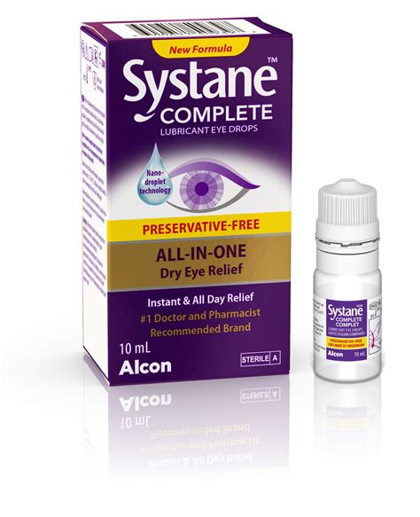 Systane Complete Multi-Dose Preservative Free Dry Eye Drops 10mL