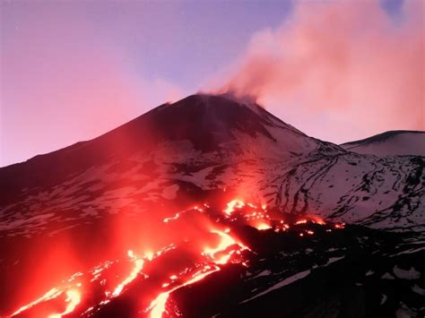 Mount Etna Eruption August 2024 - Peggi Tomasine