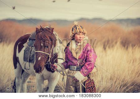 Kazakh Eagle Hunters Image & Photo (Free Trial) | Bigstock