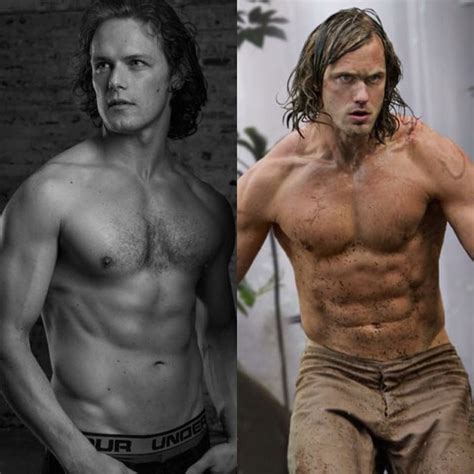 Same and Tarzan James Fraser Outlander, Serie Outlander, Sam Heughan Outlander, Outlander Jamie ...