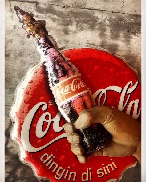 "Coca-Cola".., iklan vintage yang legendaris..