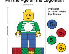 Decoration Cake Decoration Lego Man Lego Guy Clip Art Clipart | Lego birthday, Block birthday ...