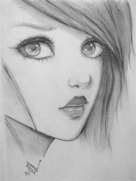 Sad Girl Face Drawing at PaintingValley.com | Explore collection of Sad Girl Face Drawing