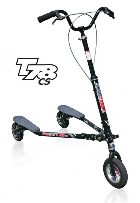 Trikke T78Convertible Steel-Black Moped Scooter, Best Scooter, Kids Scooter, Vespa, Scooters For ...