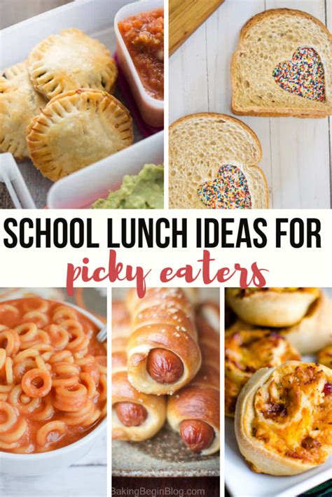 School Lunch Ideas for Picky Eaters - Make Your Kids Happy!