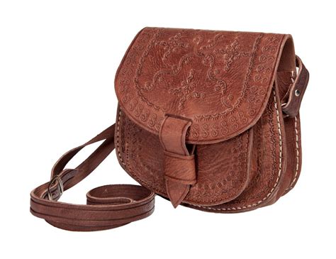 TenBags.com | Brown leather crossbody bag